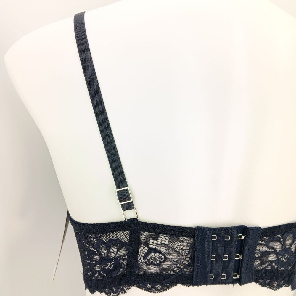 TAHARI BLUE 36C/LARGE BRA SET - Picture 12 of 16